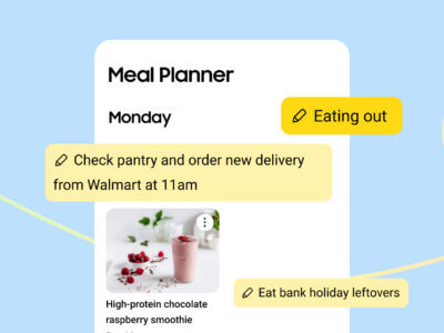 Now You Can Add Notes to Your Meal Plan